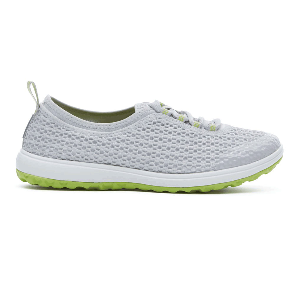 Rockport Joggesko Dame Grå - Walk360 Washable Laceup - SWNG82745